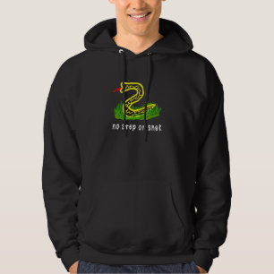 Kein Schritt auf Snek Funny Meme Hoodie