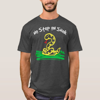 Kein Schritt zur Schlange Tierliebhaber Cooler Fun T-Shirt