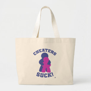 Kein Schummel Brettspiel Meme Humor Design Jumbo Stoffbeutel