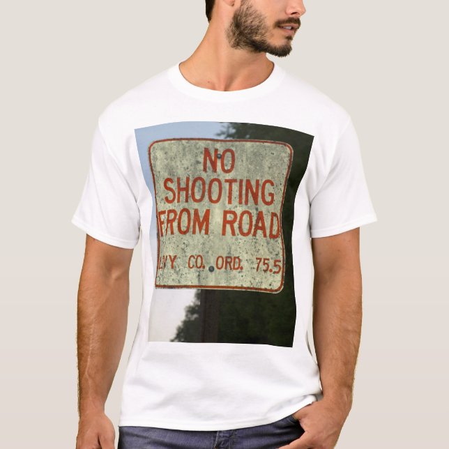 Kein Schuss aus dem T-Shirt der Straße (Vorderseite)