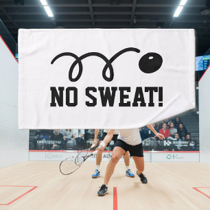 Kein Schwitzen Handtuch für Squashspieler