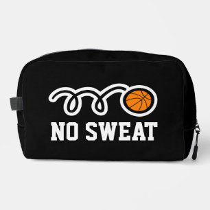 Kein Schwitzen lustiger Basketball-Sport-Toiletten Waschbeutel