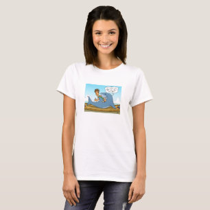 Kein Shaaark finning weißer T - Shirt