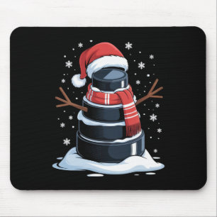 Kein sichtbarer Text erkannt Lustiger Hockey-Fan W Mousepad