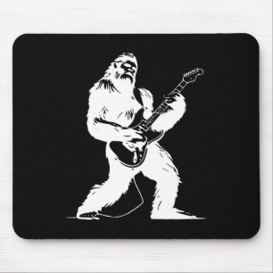 Kein sichtbarer Text gefunden Yeti Gitarrist Rock  Mousepad