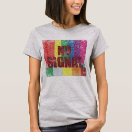 Kein Signal. Vintag. T-Shirt