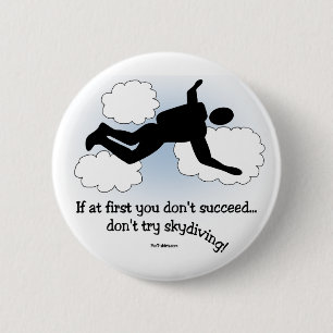 Kein Skydiving Button