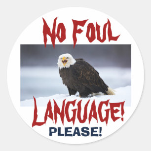 KEIN Sprachen-Eagle… Aufkleber