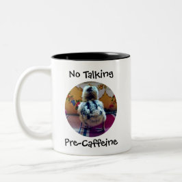 Kein sprechenc$vor-koffein Baby-Küken Zweifarbige Tasse