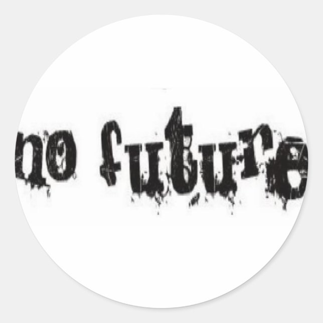 Kein Sticker für die Zukunft (Vorderseite)