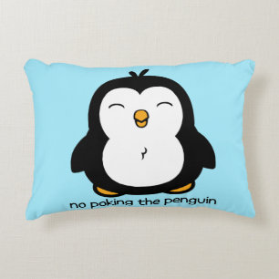 Kein Stoßen des Pinguins Dekokissen