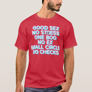 Kein Stress Ein Boo Kein E Rückendruck Rap Spruch  T-Shirt