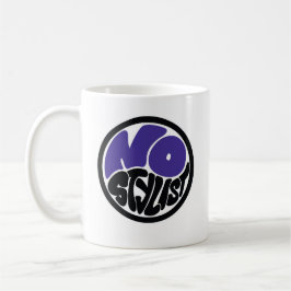 KEIN STYLIST doppelte Purp-Emblem-Kaffeetasse Kaffeetasse