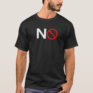 Kein Symbol-Signaltonverbot Verboten Stornierung T-Shirt