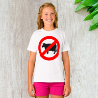 Kein T - Shirt von Rindern