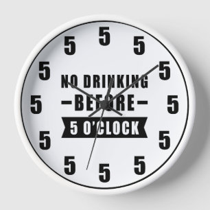 Kein Trinken vor 17 Uhr - Lustig