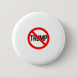 Kein Trump - Anti Trump Button