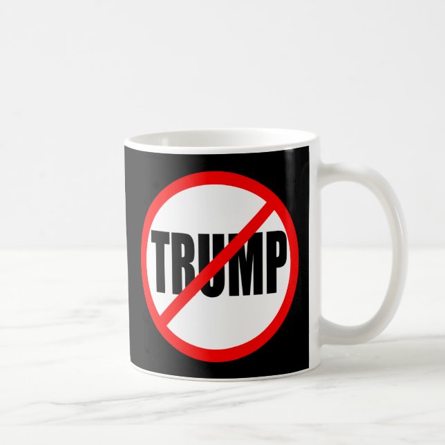"KEIN TRUMP KAFFEETASSE (Rechts)