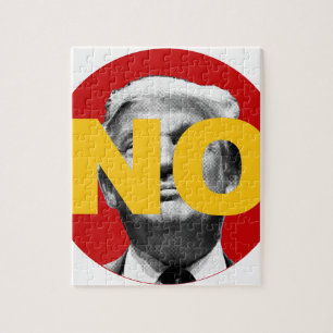 Kein Trump (rot und gelb)