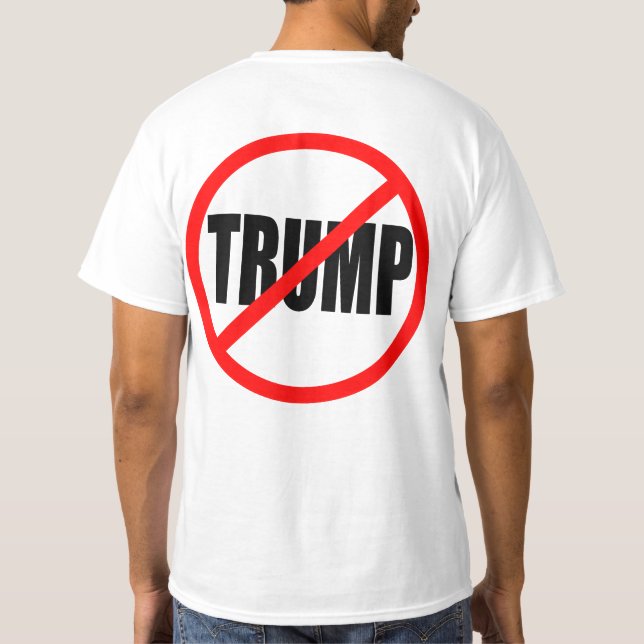 "KEIN TRUMPF" (doppelseitig) T-Shirt (Rückseite)