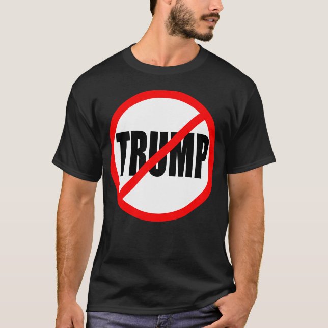 "KEIN TRUMPF" (doppelseitig) T-Shirt (Vorderseite)