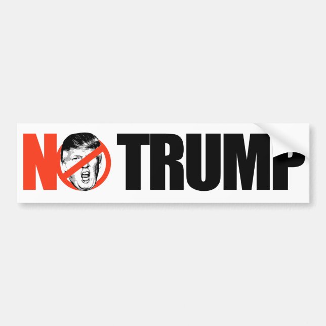 KEIN TRUMPF - .PNG AUTOAUFKLEBER (Vorne)