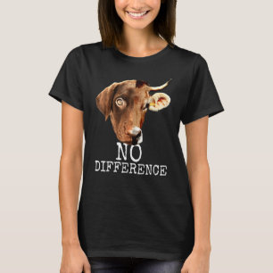 Kein Unterschied Pro Vegan Vegetarian Animal Veggi T-Shirt