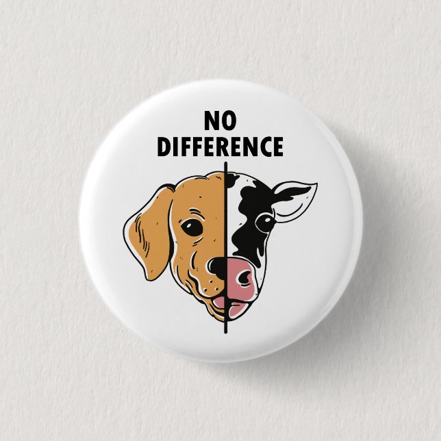 Kein Unterschied zu den Tierrechten Button (Vorderseite)