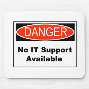 Kein verfügbarer IT-Support-Status Mousepad