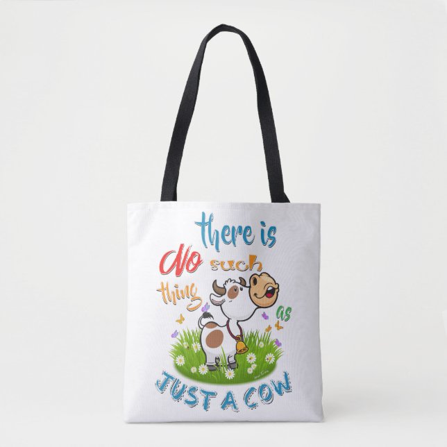 KEIN WAS NUR EINE COW TASCHE (Vorderseite)