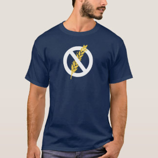 Kein Weizen (weißes Logo) T-Shirt