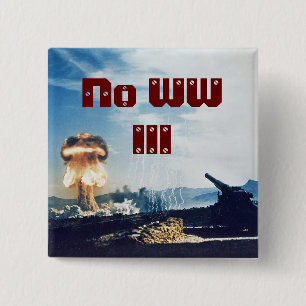 Kein Weltkrieg III Button