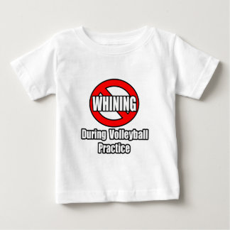 Kein Wind während des Volleyballtrainings Baby T-shirt