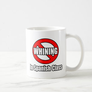 Kein Wink in der spanischen Klasse Kaffeetasse