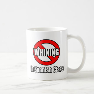 Kein Wink in der spanischen Klasse Kaffeetasse
