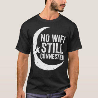 Kein WLAN Immer noch Verbunden Arabisch Islamisch T-Shirt