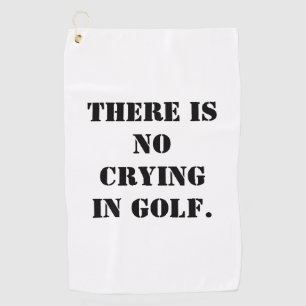 Kein Würfel Golf Handtuch