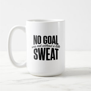 Kein Ziel erreicht Minimalistische Verantwortlichk Kaffeetasse
