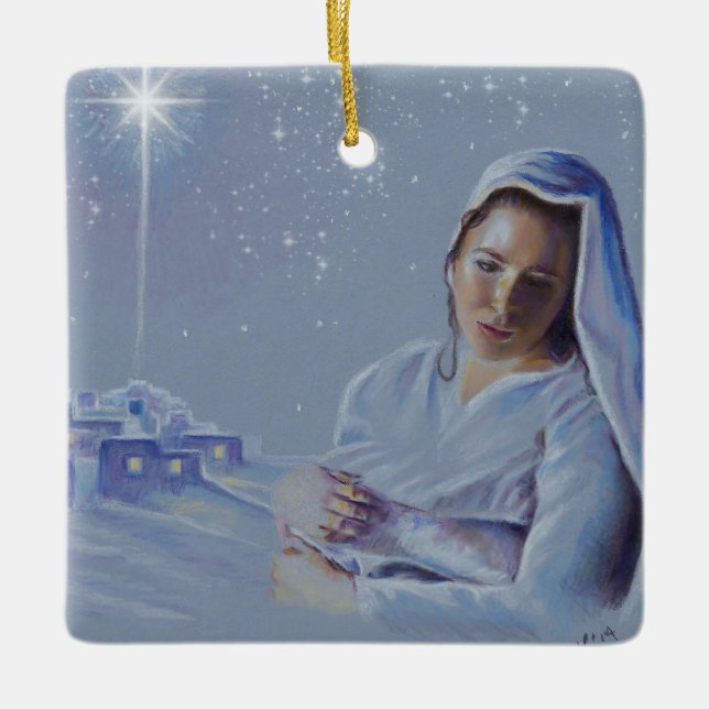 Kein Zimmer im Innenhof Weihnachtsschmuck (Vorderseite)