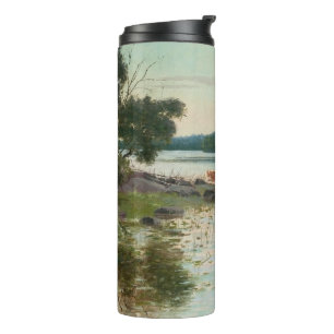Keinänen's Lake View Kunstbecher Thermosbecher