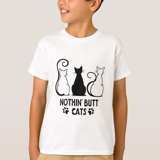 Keine, aber Katzen T-Shirt (Vorderseite)