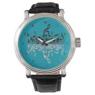 Keine' aber zarten Musiknote Armbanduhr 2
