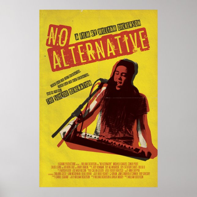 KEINE ALTERNATIVE - Offizielles Filmplakat Poster (Vorne)
