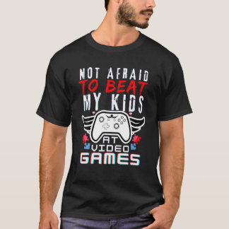 Keine Angst, meine Kinder bei Videospielen zu schl T-Shirt