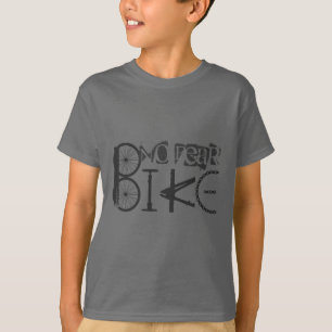 "Keine Angst" Zitat & Graffiti aus Fahrradteilen T-Shirt