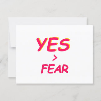 Keine Angstblase Postkarte