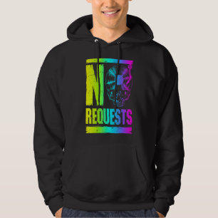 Keine Anträge DJ Turntable Vinyl Record Gothic Sku Hoodie