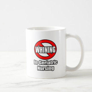 Keine Anzeichen bei der geriatrischen Ernährung Kaffeetasse