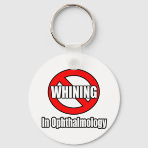 Keine Anzeichen in der Ophthalmologie Schlüsselanhänger