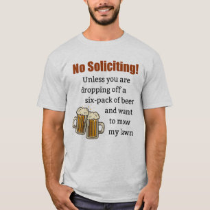Keine Aufforderung, es sei denn, Sie fallen von Bi T-Shirt